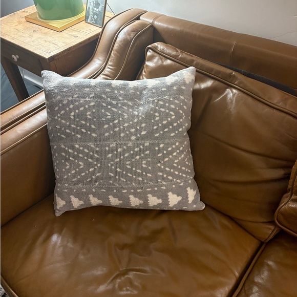 Mud Cloth Down Filled Throw Pillow